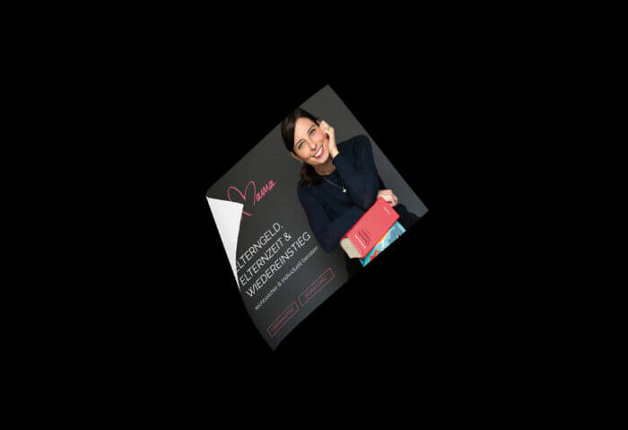 Denken & Handeln hat Smart Mama zur visuellen Identität beraten, ihre Flyer und ihre Webseite gestaltet.